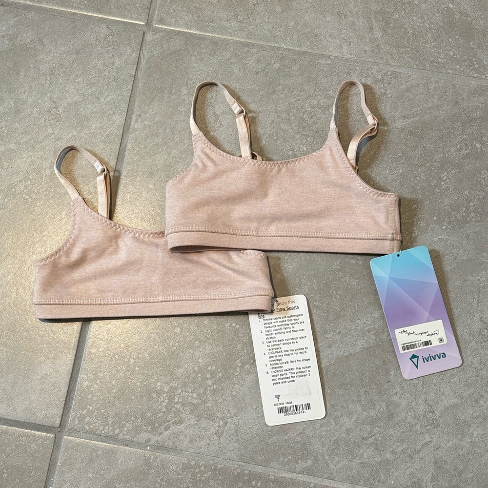 Set of 2 IVIVVA Everyday Flow Sports Bras